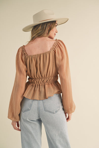 Warm Ruffle Top