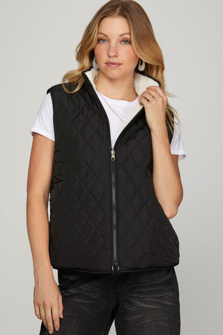 Reversible Vest-Black