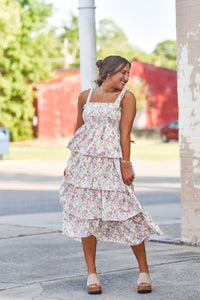 Floral Tiered Maxi