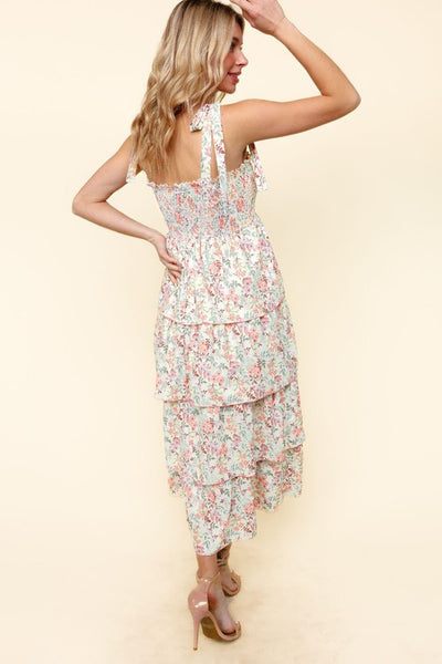 Floral Tiered Maxi