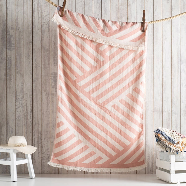 HARMONY OF YARN TURKISH BEACH TOWEL