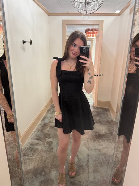 Bow Tied Mini Dress