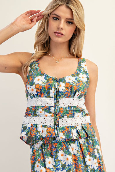 Ditsy Floral Tank