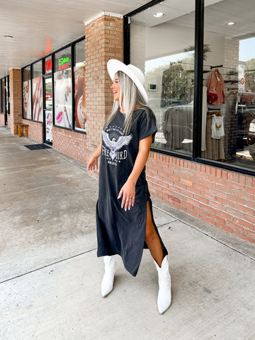 Free Bird Maxi T-shirt Dress